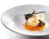 San Pietro con mortadella “sottopelle”, acciughe e finocchi confit in olio