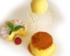 Cremino al limone con la sua tortina morbida e gelato al limoncello