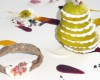 Semifreddo di pera ai frutti rossi e granita pura con formaggio fresco