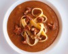 Pasta e fagioli con finferli