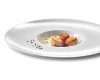 Carciofo, topinambur, patate, cappesante alla plancha