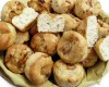 Nuvolette di pane all’aglio e cipolla